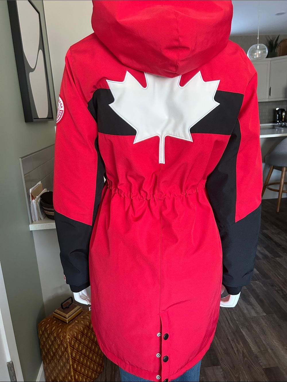 Official Team Canada PyeongChang 2018 Olympic Parka Sz Medium - Picture 15 of 16